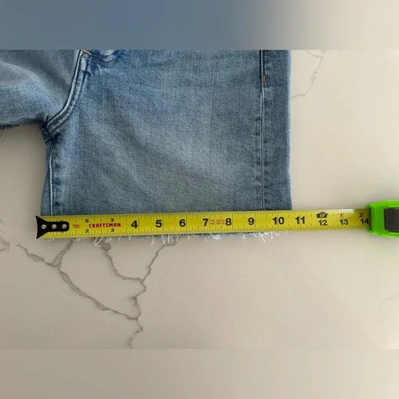 Aritzia Denim Forum 50s Arlo Mid-thigh Denim Shorts - Picture 7 of 9